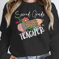 Second Grade Teacher Leopard Pencil 2nd Grade Women Teacher Women Crewneck Sweatshirt, 2nd Grade Teacher Gifts, funny design Second Grade Teacher Leopard Pencil 2nd Grade Women Teacher Women Crewneck Sweatshirt, 2nd Grade Teacher Gifts, funny design