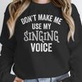 Singing Voice Singer Choir Chorus Music Teacher For Men Women Girls Kids Women Crewneck Sweatshirt, funny design Singing Voice Singer Choir Chorus Music Teacher For Men Women Girls Kids Women Crewneck Sweatshirt, funny design