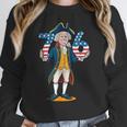 Six Seven 6 7 7 6 George Washington Teacher American Women Crewneck Sweatshirt, funny design Six Seven 6 7 7 6 George Washington Teacher American Women Crewneck Sweatshirt, funny design