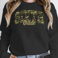 Sixth Grade Teacher Student Camouflage Back To School Women Crewneck Sweatshirt, funny design Sixth Grade Teacher Student Camouflage Back To School Women Crewneck Sweatshirt, funny design