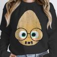 The Smart Seed Good Egg Teacher Halloween Costume Food Group Women Crewneck Sweatshirt, funny design The Smart Seed Good Egg Teacher Halloween Costume Food Group Women Crewneck Sweatshirt, funny design