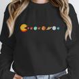 Solar System Teacher Video Games Sun Eating Planets Women Crewneck Sweatshirt, funny design Solar System Teacher Video Games Sun Eating Planets Women Crewneck Sweatshirt, funny design