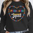 Special Area Squad Team Be Kind School Special Area Teacher Men Women Kids Women Crewneck Sweatshirt, funny design Special Area Squad Team Be Kind School Special Area Teacher Men Women Kids Women Crewneck Sweatshirt, funny design