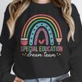 Special Education Dream Team Rainbow SPED Teacher Autism Women Crewneck Sweatshirt, funny design Special Education Dream Team Rainbow SPED Teacher Autism Women Crewneck Sweatshirt, funny design