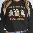 Special Education All Minds SPED Teacher Ghost Halloween Women Crewneck Sweatshirt, funny design Special Education All Minds SPED Teacher Ghost Halloween Women Crewneck Sweatshirt, funny design