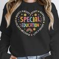 Special Education Squad Dream Team SPED Teacher Appreciation Women Crewneck Sweatshirt, funny design