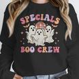 Specials Boo Crew Art Music Pe Tech Teacher Ghost Halloween Women Crewneck Sweatshirt, Pe Teacher Gifts, funny design
