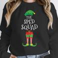 SPED Squad Elf Teacher Matching Christmas Party Pajama Women Crewneck Sweatshirt, funny design
