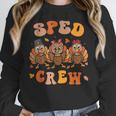 Sped Teacher Crew Thanksgiving Special Education Teacher Women Crewneck Sweatshirt, funny design Sped Teacher Crew Thanksgiving Special Education Teacher Women Crewneck Sweatshirt, funny design