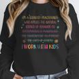Sped Teacher I Work With Kids Behavior Specialist ABA Women Crewneck Sweatshirt, funny design Sped Teacher I Work With Kids Behavior Specialist ABA Women Crewneck Sweatshirt, funny design