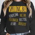 Spelling Bee Halloween Pun Costume Beekeeper Teacher Women Crewneck Sweatshirt, funny design