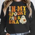 In My Spooky PRE-K Teacher Era Halloween Costume Tee Women Crewneck Sweatshirt, funny design In My Spooky PRE-K Teacher Era Halloween Costume Tee Women Crewneck Sweatshirt, funny design