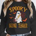 Spooky Science Teacher Ghost Halloween School Women Women Crewneck Sweatshirt, Science Teacher Gifts, funny design Spooky Science Teacher Ghost Halloween School Women Women Crewneck Sweatshirt, Science Teacher Gifts, funny design