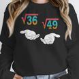 Square Root 36 49 Meme 67 Ice Cream Drip Math Teacher Tee Women Crewneck Sweatshirt, funny design Square Root 36 49 Meme 67 Ice Cream Drip Math Teacher Tee Women Crewneck Sweatshirt, funny design