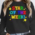 Star Of The Week Cheerful Recognition Student Teachers Class Men Women Kids Women Crewneck Sweatshirt, funny design Star Of The Week Cheerful Recognition Student Teachers Class Men Women Kids Women Crewneck Sweatshirt, funny design
