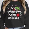 My Students Stole My Heart School Teacher Christmas Men Women Kids Women Crewneck Sweatshirt, funny design