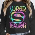 Super Teacher Back To School Apple Tie Dye First Day Women Crewneck Sweatshirt, Super Teacher Gifts, funny design Super Teacher Back To School Apple Tie Dye First Day Women Crewneck Sweatshirt, Super Teacher Gifts, funny design