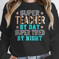 Super Teacher By Day Super Tired By Night Superhero Teacher Men Women Women Crewneck Sweatshirt, Super Teacher Gifts, funny design Super Teacher By Day Super Tired By Night Superhero Teacher Men Women Women Crewneck Sweatshirt, Super Teacher Gifts, funny design