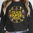 Superhero Teacher I Teach Super Heroes Women Crewneck Sweatshirt, Super Teacher Gifts, funny design