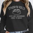 Synonym Rolls Book Lover English Teacher Grammar Women Crewneck Sweatshirt, English Teacher Gifts, funny design Synonym Rolls Book Lover English Teacher Grammar Women Crewneck Sweatshirt, English Teacher Gifts, funny design