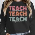 Teach Compassion Kindness Confidence For Teacher Women Crewneck Sweatshirt, funny design