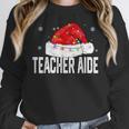Teacher Aide Christmas Women Family Matching Group Xmas Women Crewneck Sweatshirt, funny design Teacher Aide Christmas Women Family Matching Group Xmas Women Crewneck Sweatshirt, funny design