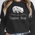Teacher Bear For Educators Teacher Appreciation Women Crewneck Sweatshirt, funny design Teacher Bear For Educators Teacher Appreciation Women Crewneck Sweatshirt, funny design