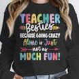 Teacher Besties Matching Teacher Besties Women Crewneck Sweatshirt, funny design Teacher Besties Matching Teacher Besties Women Crewneck Sweatshirt, funny design