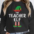 The Teacher Elf Matching Family Christmas Women Crewneck Sweatshirt, funny design The Teacher Elf Matching Family Christmas Women Crewneck Sweatshirt, funny design