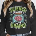 Teacher Halloween Costume Science Teachers Love Brains Women Crewneck Sweatshirt, Science Teacher Gifts, funny design Teacher Halloween Costume Science Teachers Love Brains Women Crewneck Sweatshirt, Science Teacher Gifts, funny design