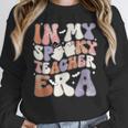 Teacher Halloween In My Spooky Teacher Era Retro Groovy Women Crewneck Sweatshirt, Groovy Teacher Gifts, funny design Teacher Halloween In My Spooky Teacher Era Retro Groovy Women Crewneck Sweatshirt, Groovy Teacher Gifts, funny design