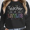 Teacher Of Littles Daycare Pre-k Kindergarten Teacher Women Crewneck Sweatshirt, funny design Teacher Of Littles Daycare Pre-k Kindergarten Teacher Women Crewneck Sweatshirt, funny design