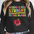 Teacher Pregnancy Announcement Clothing Expecting Teacher X-Small Women Crewneck Sweatshirt, funny design Teacher Pregnancy Announcement Clothing Expecting Teacher X-Small Women Crewneck Sweatshirt, funny design