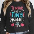 Teacher Preschool Pre K Kindergarten Women Crewneck Sweatshirt, funny design Teacher Preschool Pre K Kindergarten Women Crewneck Sweatshirt, funny design