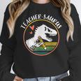 Teacher-Saurus Dinosaur Teacher Design T-Rex Design Women Crewneck Sweatshirt, funny design Teacher-Saurus Dinosaur Teacher Design T-Rex Design Women Crewneck Sweatshirt, funny design
