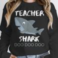 Teacher Shark Shirt Christmas Idea For Him Her Women Crewneck Sweatshirt, funny design