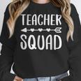 Teacher Squad Shirt Men Women Teacher Team Women Crewneck Sweatshirt, funny design
