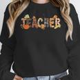 Teacher Thanksgiving Women Autumn Fall Halloween Pumpkin Tee Women Crewneck Sweatshirt, funny design