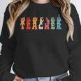 Teacher Word In Sign Language Awareness ASL Back To School Women Crewneck Sweatshirt, funny design Teacher Word In Sign Language Awareness ASL Back To School Women Crewneck Sweatshirt, funny design