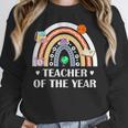 Teacher Of The Year Best Teacher Ever Men Women Women Crewneck Sweatshirt, funny design Teacher Of The Year Best Teacher Ever Men Women Women Crewneck Sweatshirt, funny design