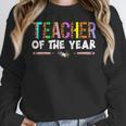 Teacher Of The Year Party Teacher Appreciation Women Crewneck Sweatshirt, funny design Teacher Of The Year Party Teacher Appreciation Women Crewneck Sweatshirt, funny design