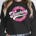 Come On Teachers Let's Go Teach Pink Back To School For Men Women Women Crewneck Sweatshirt, funny design