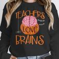 Teachers Love Brains Halloween T-Shirt For Men Women Women Crewneck Sweatshirt, funny design Teachers Love Brains Halloween T-Shirt For Men Women Women Crewneck Sweatshirt, funny design