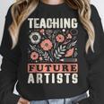 Teaching Future Artists For Art Teachers And Lovers For Men Women Girls Kids Women Crewneck Sweatshirt, funny design Teaching Future Artists For Art Teachers And Lovers For Men Women Girls Kids Women Crewneck Sweatshirt, funny design