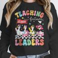 Teaching Future Leaders Groovy Teacher Back To School Women Crewneck Sweatshirt, Future Teacher Gifts, Groovy Teacher Gifts, funny design Teaching Future Leaders Groovy Teacher Back To School Women Crewneck Sweatshirt, Future Teacher Gifts, Groovy Teacher Gifts, funny design