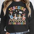 Teaching Future Leaders Teacher Back To School Cute Goose Women Crewneck Sweatshirt, Future Teacher Gifts, funny design Teaching Future Leaders Teacher Back To School Cute Goose Women Crewneck Sweatshirt, Future Teacher Gifts, funny design