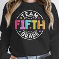 Team Fifth Grade Teacher Back To School 5th Grade Squad Kids Women Crewneck Sweatshirt, funny design Team Fifth Grade Teacher Back To School 5th Grade Squad Kids Women Crewneck Sweatshirt, funny design