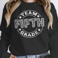 Team Fifth Grade Teacher Student Squad Team 5th Grade School Women Crewneck Sweatshirt, funny design Team Fifth Grade Teacher Student Squad Team 5th Grade School Women Crewneck Sweatshirt, funny design