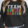 Team Kindergarten Shirt Boy Girl Teacher Graduation Women Crewneck Sweatshirt, funny design