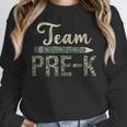 Team Pre-K Camo Pre-K Teacher Camouflage Women Crewneck Sweatshirt, funny design Team Pre-K Camo Pre-K Teacher Camouflage Women Crewneck Sweatshirt, funny design